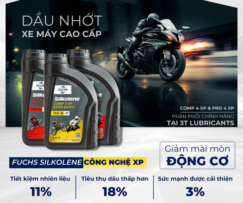 Showroom nhớt Fuchs Silkolene tại Quảng Ngãi